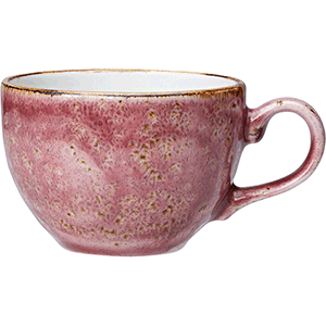 Чашка чайная «Крафт Распберри»;фарфор;228мл;D=9,H=6см;розов. COM- 3141563