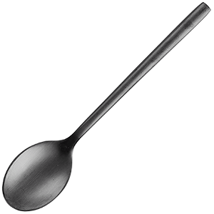 Ложка кофейная «Саппоро бэйсик»;сталь нерж.;,L=114,B=20мм;черный,матовый COM- 3111890