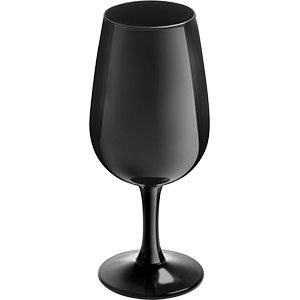 Бокал для вина «Тестер»;стекло;230мл;D=45,H=155мм;черный COM- 1051256