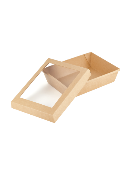 Крышка ЭКО-Упаковка картонная плоская