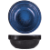 Тарелка глубокая «Млечный путь голубой»;фарфор;D=155,H=60мм;голуб.,черный COM- 3013198