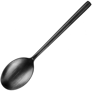 Ложка столовая «Саппоро бэйсик»;сталь нерж.;черный,матовый COM- 3112881