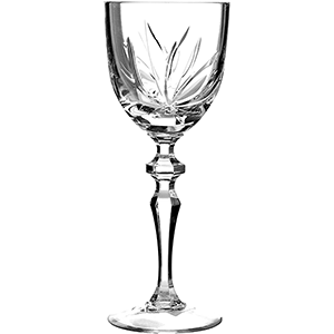 Бокал для вина «Цветок»;хрусталь;250мл;D=87,H=203мм;прозр. COM- 1051627