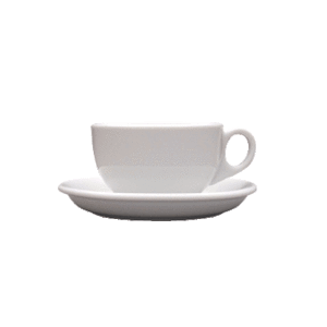 Чашка чайная «Америка»;фарфор;250мл;белый COM- 3140975