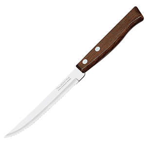 Нож д/стейка с дерев.ручкой;сталь нерж.,дерево;,L=210/113,B=8мм COM- 3114104