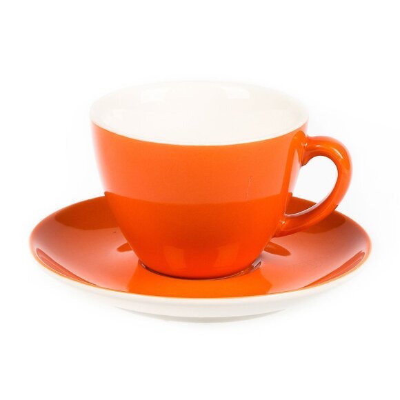 Чайная пара 200 мл оранжевая d 8,7 см h6,5 см Barista (Бариста)  [6], RIC - 81223306