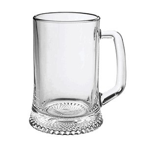 Кружка для пива «Дрезден»;стекло;0,69л;D=11,H=15,7,B=12,8см;прозр. COM- 1100650