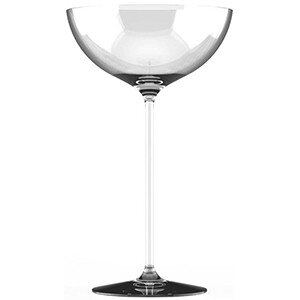 Шампанское-блюдце «Хэпберн»;хр.стекло;195мл;D=10,1,H=17см;прозр. COM- 1060709