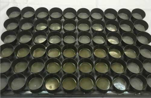 Сборка форм металлических для выпечки на решетке "Маффин", 5,5*6*3 см, 60 шт, решетка 60*40 см, RIC - 71002961