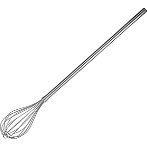 Венчик дл.ручка;сталь нерж.;,L=100,B=1,8см;металлич. COM- 9100176
