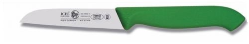 Нож для овощей 105/210 мм. зеленый HoReCa Icel /1/