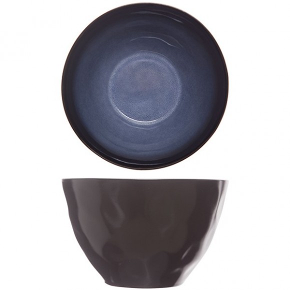 Салатник;керамика;D=155,H=95мм;синий,черный COM- 3032214