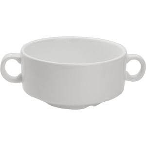 Чашка бульонная «Кунстверк»;фарфор;300мл;D=110,H=55,L=145мм;белый COM- 3120374