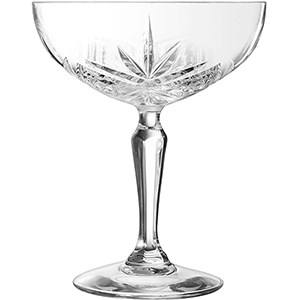 Шампанское-блюдце «Бродвей»;стекло;250мл;D=11,4,H=14см;прозр. COM- 1060661