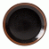 Тарелка мелкая «Кото»;фарфор;D=150,H=13мм;черный,коричнев. COM- 03010171