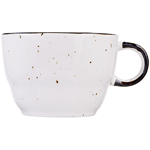 Чашка чайная «Пастораль»;фарфор;190мл;D=85,H=55мм;серый COM- 3141173