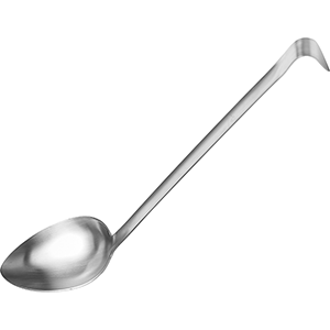 Ложка для соуса;сталь нерж.;,H=6,L=39,B=7см;металлич. COM- 9100185