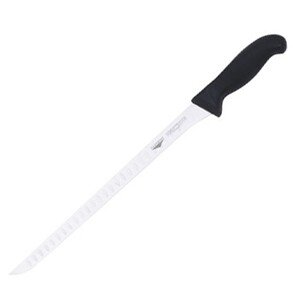 Нож для тонкой нарезки;сталь нерж.,пластик;,L=45/32,B=2см;черный,металлич. COM- 4070313