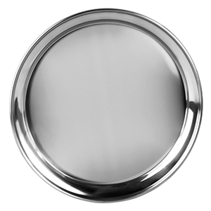 Блюдо сервировочное круглое «Проотель»;сталь нерж.;D=35см;серебрист. COM- 4080681