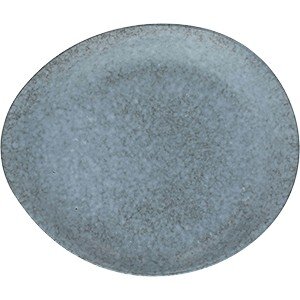 Блюдо круглое «Органика»;керамика;D=32см;серый COM- 3022665