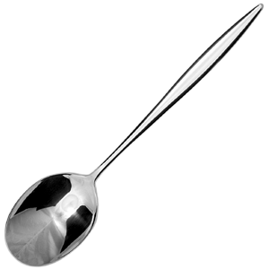 Ложка десертная «Адажио»;сталь нерж.;,L=185/55,B=4мм;металлич. COM- 3110168