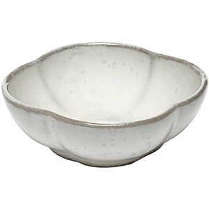 Салатник волнистый край «Инку»;керамика;D=9,H=3см;белый COM- 03033179