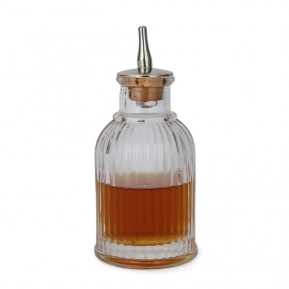 Емкость с дозатором для масла, соусов, биттеров, аромы 100 мл стекло P.L.- Barbossa, RIC - 30000344