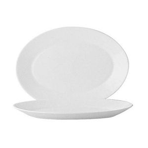 Тарелка «Ресторан» для стейка;стекло;,L=30,B=26см;белый COM- 9100645