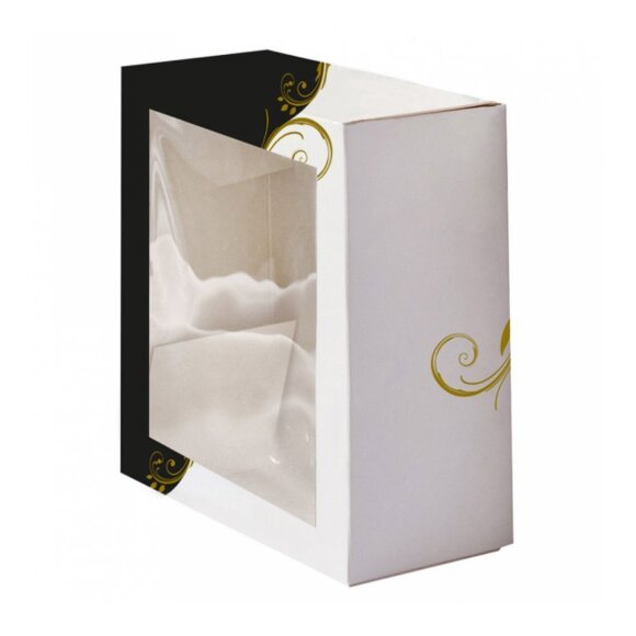Коробка для торта с окном 32*32*10 см, белая, картон, Garcia de PouИспания, RIC - 81210936