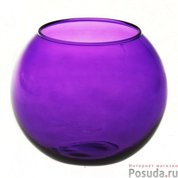 Ваза для цветов (h=102.5 мм) (ENJOY) фиолетовая SL, Flora, MRP - 43417/Violet SL