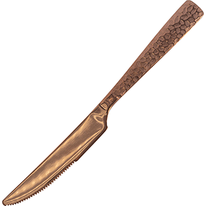 Нож столовый кованный «Палас Мартелато»;сталь нерж.;медный COM- 3113247