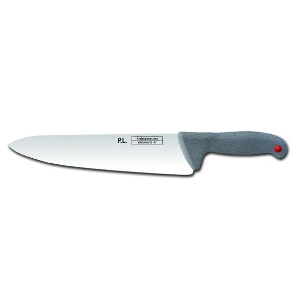 Нож поварской 30 см с цветными кнопками PRO-Line серая ручка , RIC - 81240295