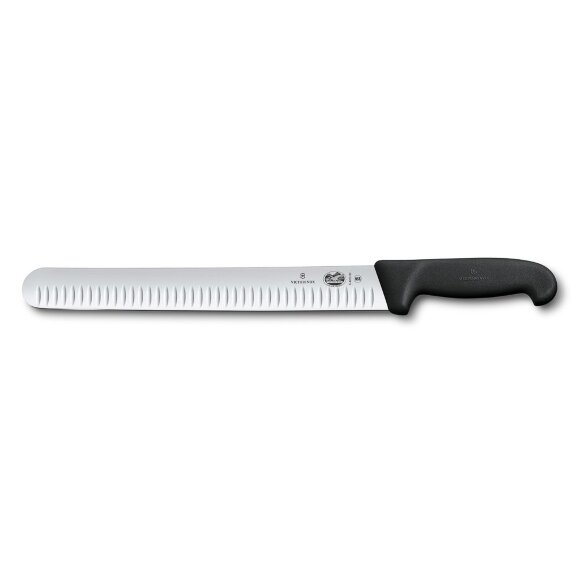 Нож слайсер 30 см для нарезки ломтиками черная фиброкс ручка Victorinox Fibrox, RIC - 70001159