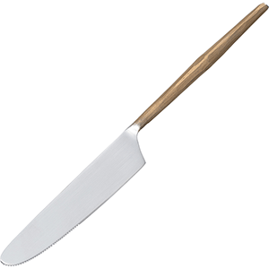 Нож столовый «Концепт №7»;сталь нерж.;,L=23см;золотой,металлич. COM- 3114112