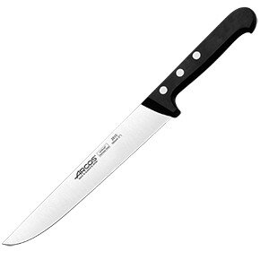Нож разделочный «Универсал»;сталь нерж.;,L=308/190,B=29мм;черный,металлич. COM- 4072014
