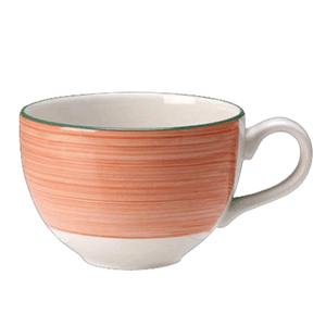 Чашка чайная «Рио Пинк»;фарфор;228мл;D=9,H=6см;белый,розов. COM- 3140714