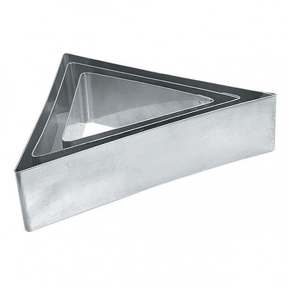 Форма-резак  "Треугольник" 25,4*5 см, нержавеющая сталь, , RIC - 99002036