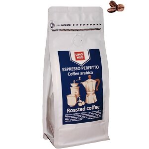 Кофе зерновой UNO MIO Espresso Perfetto средняя 1 кг, UNI - 000017