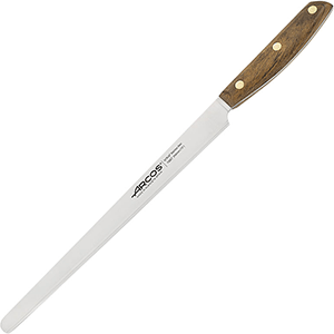 Нож для нарезки продуктов «Нордика»;сталь нерж.,дерево;,L=25см COM- 4072505