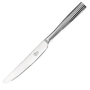 Нож столовый;сталь нерж.;металлич. COM- 3113288