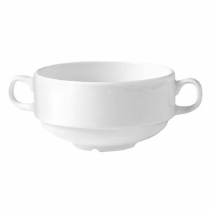 Чашка бульонная «Монако Вайт»;фарфор;285мл;D=10,H=4см;белый COM- 3120351