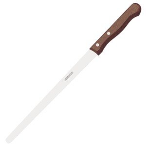 Нож для тонкой нарезки;сталь,дерево;,H=45,L=395/225,B=110мм;коричнев.,металлич. COM- 4070224