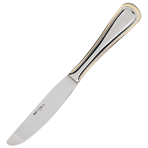 Нож десертный «Ансер Голд»;сталь нерж.;,L=210/110,B=4мм;металлич.,золотой COM- 3110757