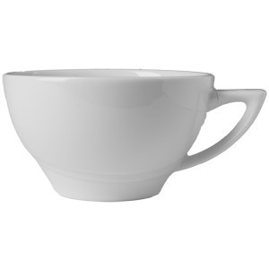 Чашка чайная «Атлантис»;фарфор;220мл;D=100,H=58,B=100мм;белый COM- 3140539