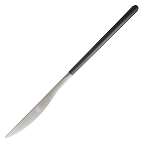 Нож столовый «Киото Блэк»;сталь нерж.;черный,серебрян. COM- 3113286