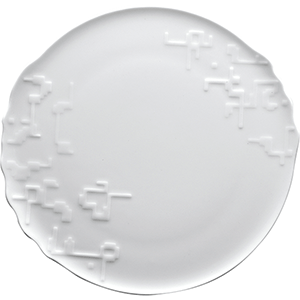 Тарелка мелкая;кост.фарф.;D=18см;белый COM- 3014034