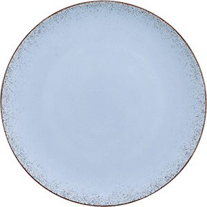Тарелка «Опшенс Нэйчерал Блю» мелкая;фарфор;D=32,H=2см;голуб. COM- 3012557
