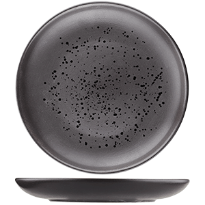 Тарелка «Оникс» плоская без полей;керамика;D=250,H=27мм;черный COM- 3013052