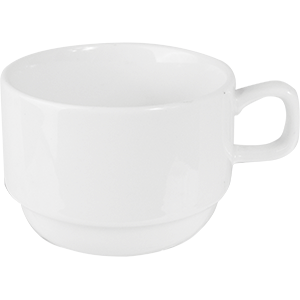 Чашка чайная «Кунстверк»;фарфор;250мл;D=85,H=60,L=120мм;белый COM- 3140487