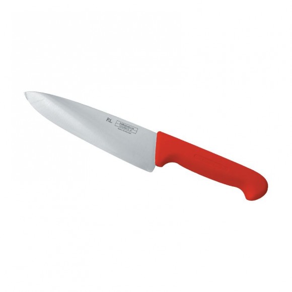 Нож поварской 20 см PRO-Line красная ручка , RIC - 71047172